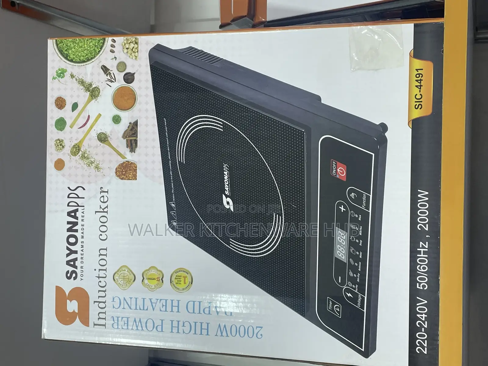 Sayona Single Induction Cooker