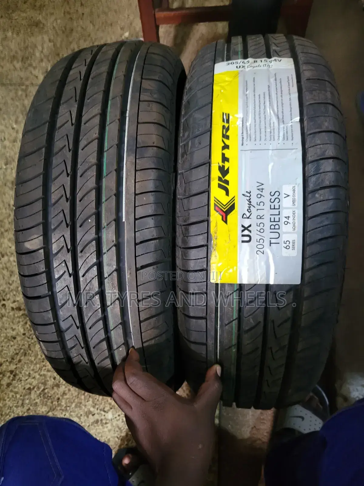 205 65 R15 Jktyrs Brand New Ux Royale the Indian Made Deal.