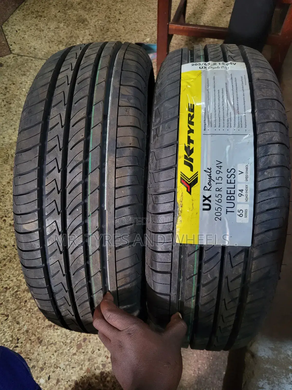 205 65 R15 Jktyrs Brand New Ux Royale the Indian Made Deal.