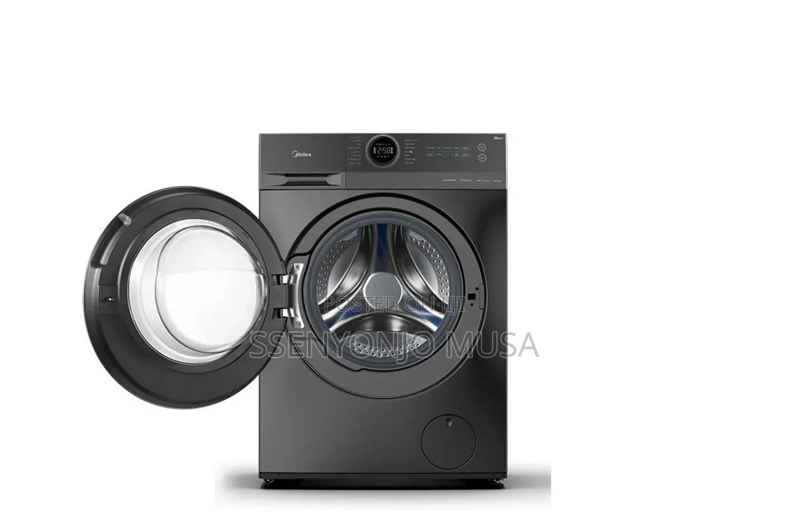 Midea 10kg Front Load Smart Washing Machine-Wi-Fi Steam-