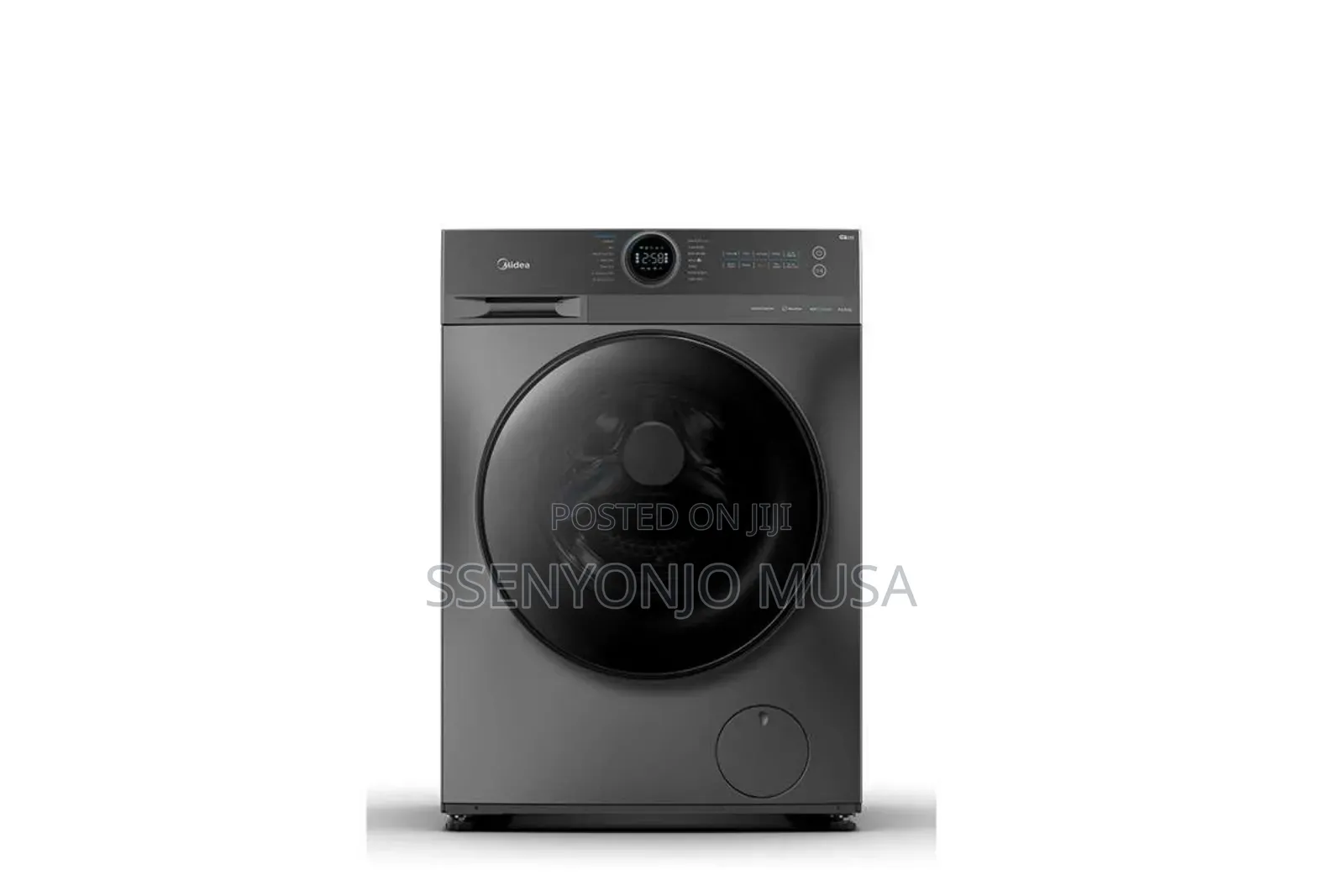 Midea 10kg Front Load Smart Washing Machine-Wi-Fi Steam-
