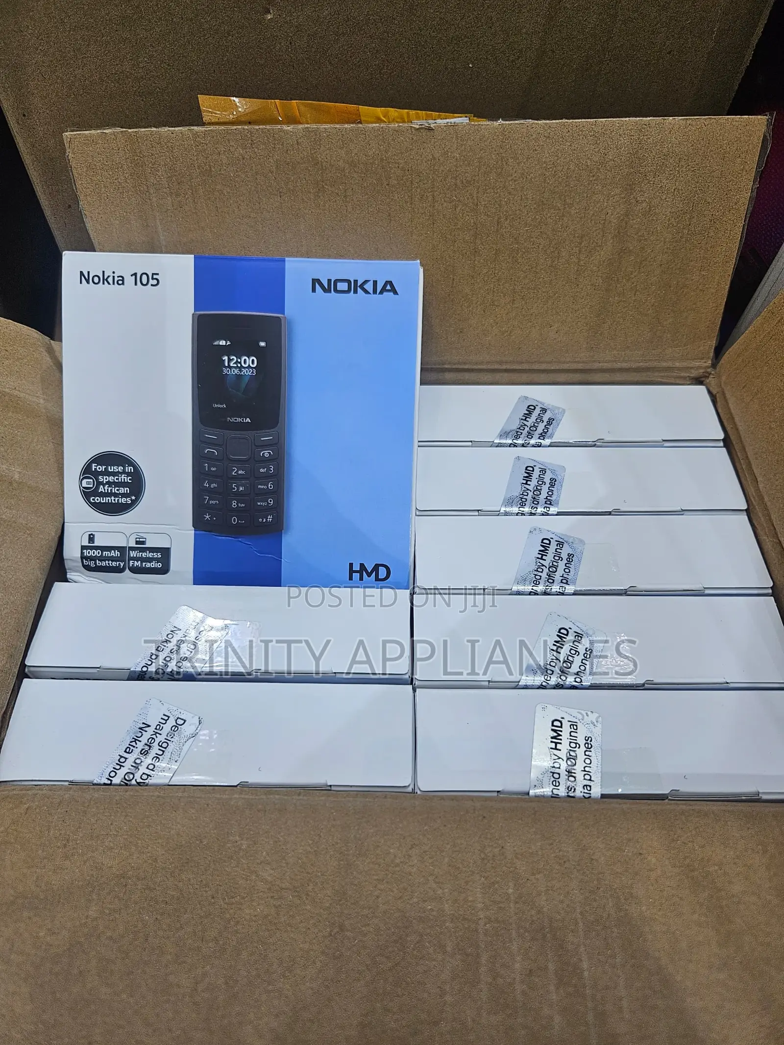 New Nokia 105 Black