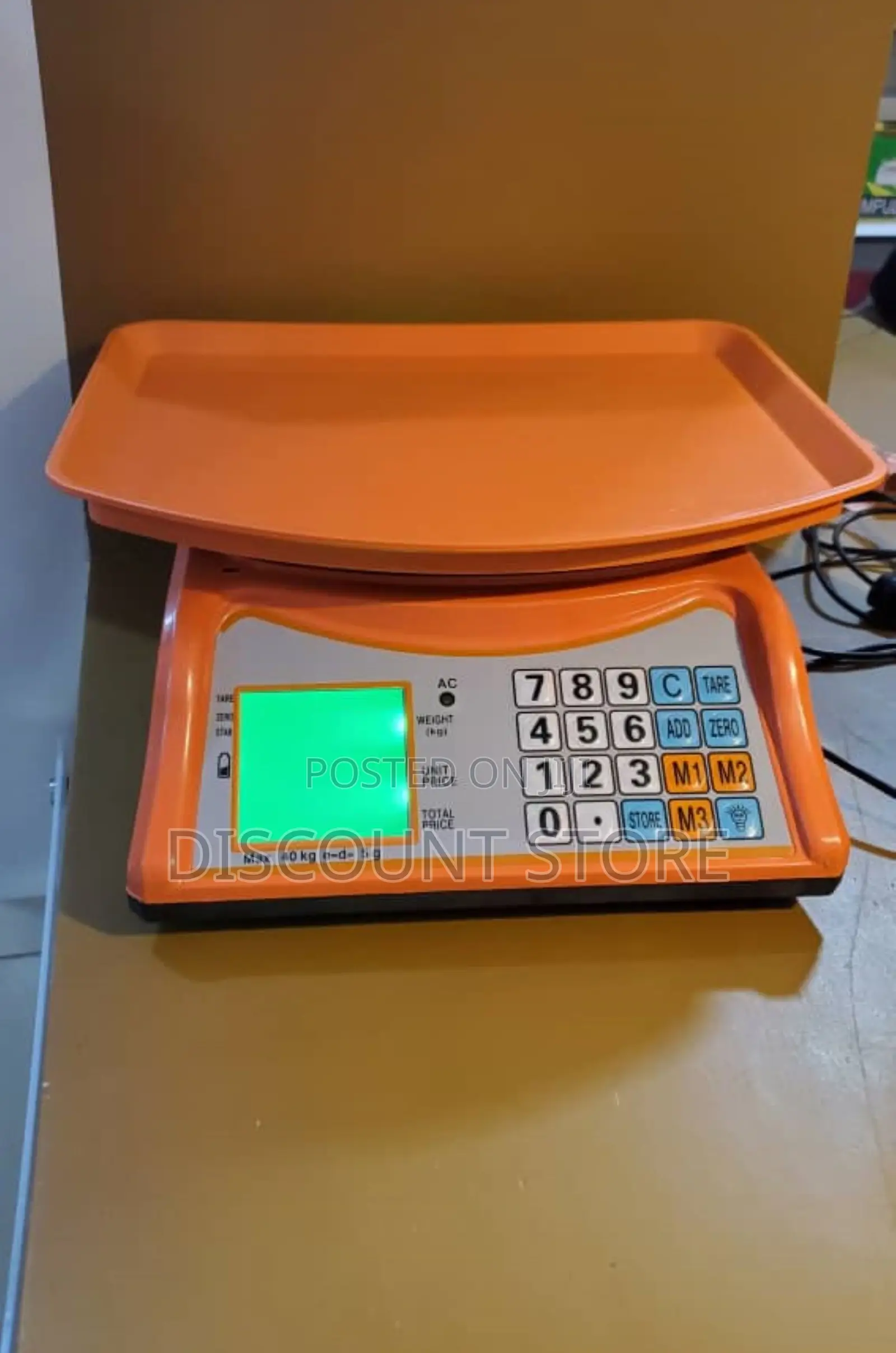 Digital Shop Counter Weighing Scale 40kg Counter Scale