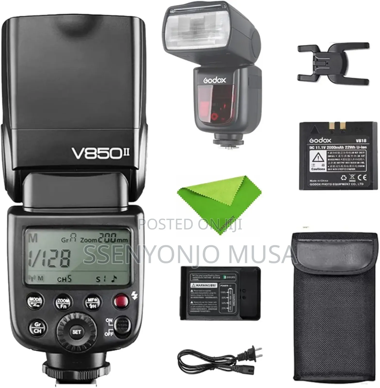 Godox V850ii Wireless Flash Speedlite for Canon,Nikon,Pentax