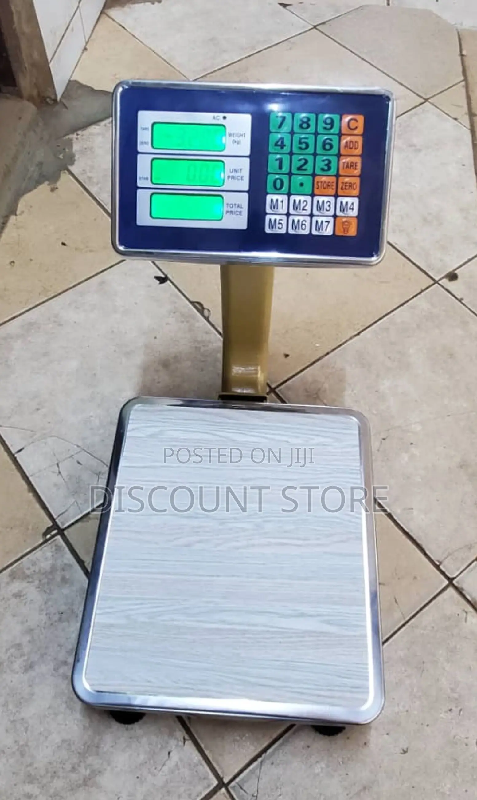Digital Shop Counter Weighing Scale 60kg Counter Scale