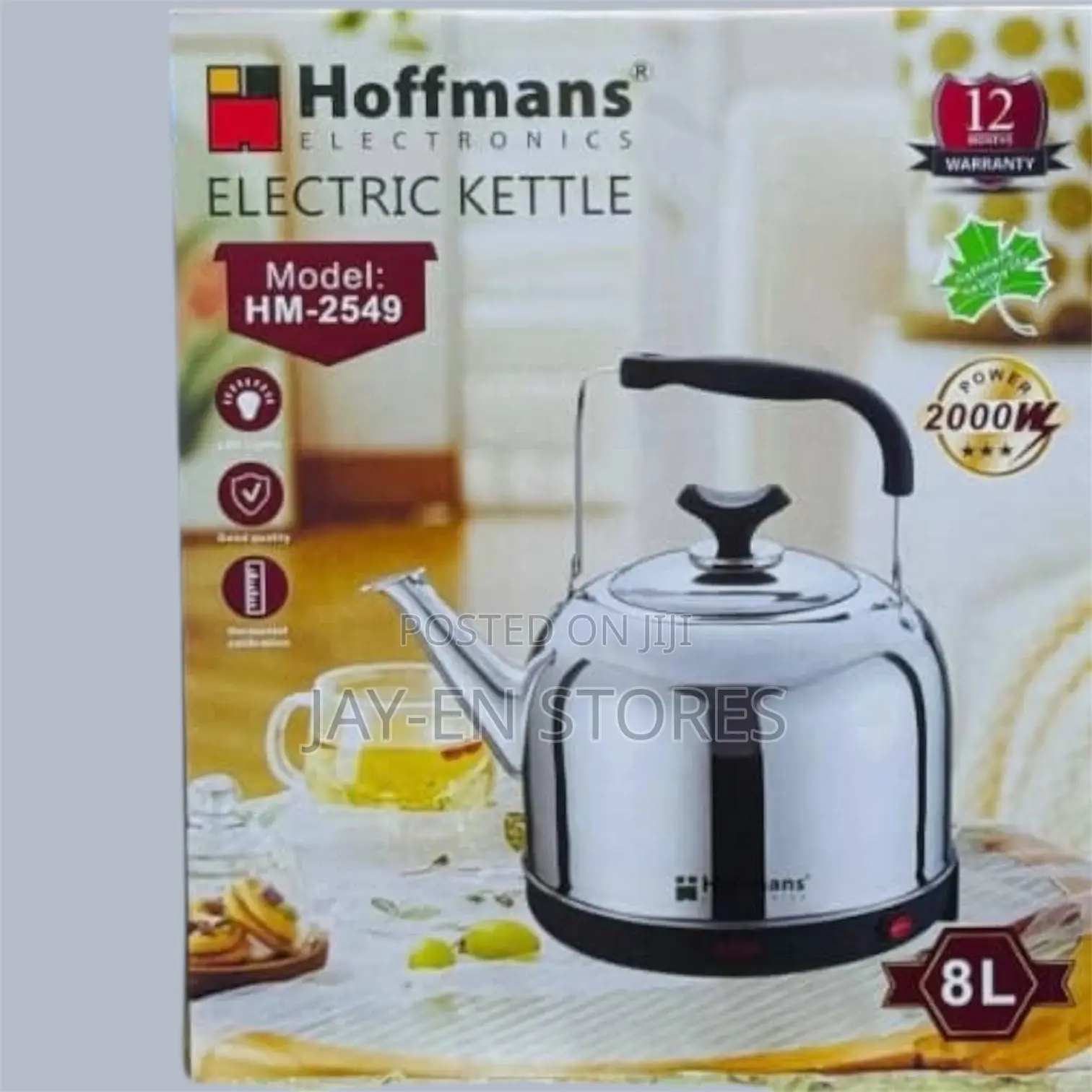 Hoffmans 8 Litres Electric Kettle