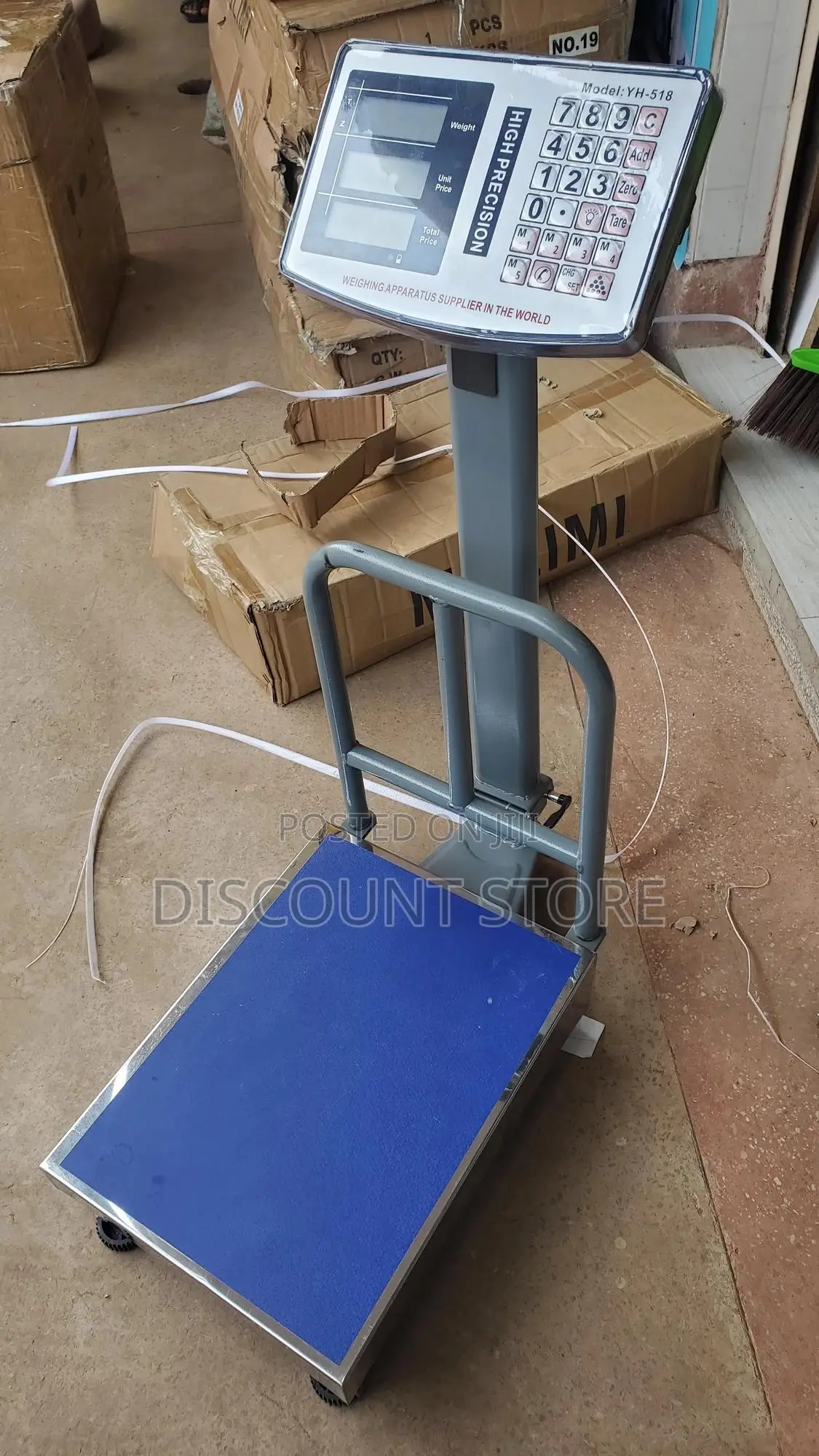 Digital Shop Counter Weighing Scale 200kg Counter Scale