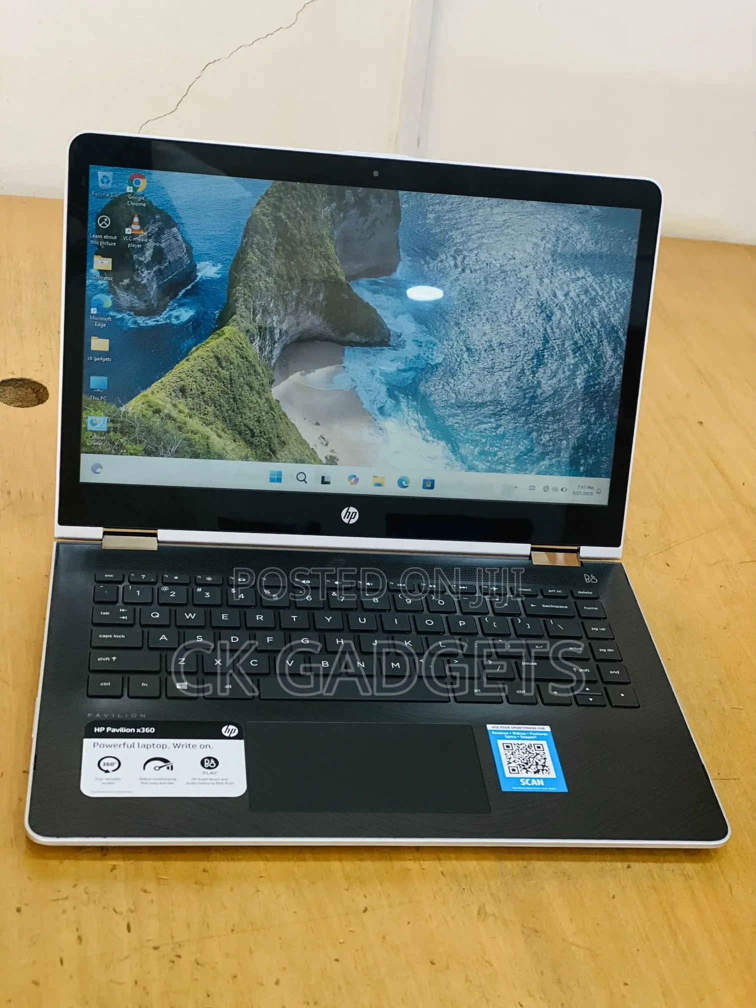 New Laptop HP Pavilion X360 14 8GB Intel Core I5 HDD+SSD 256GB