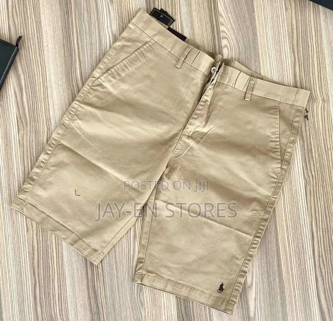 Khaki Color Polo Khaki Shorts Available in Different Sizes