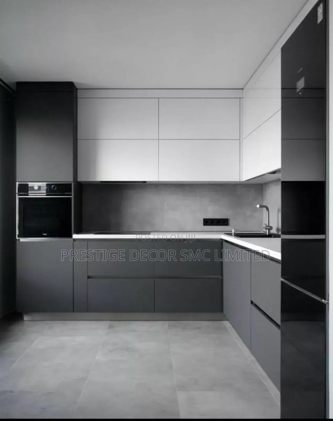 Black en White Kitchen