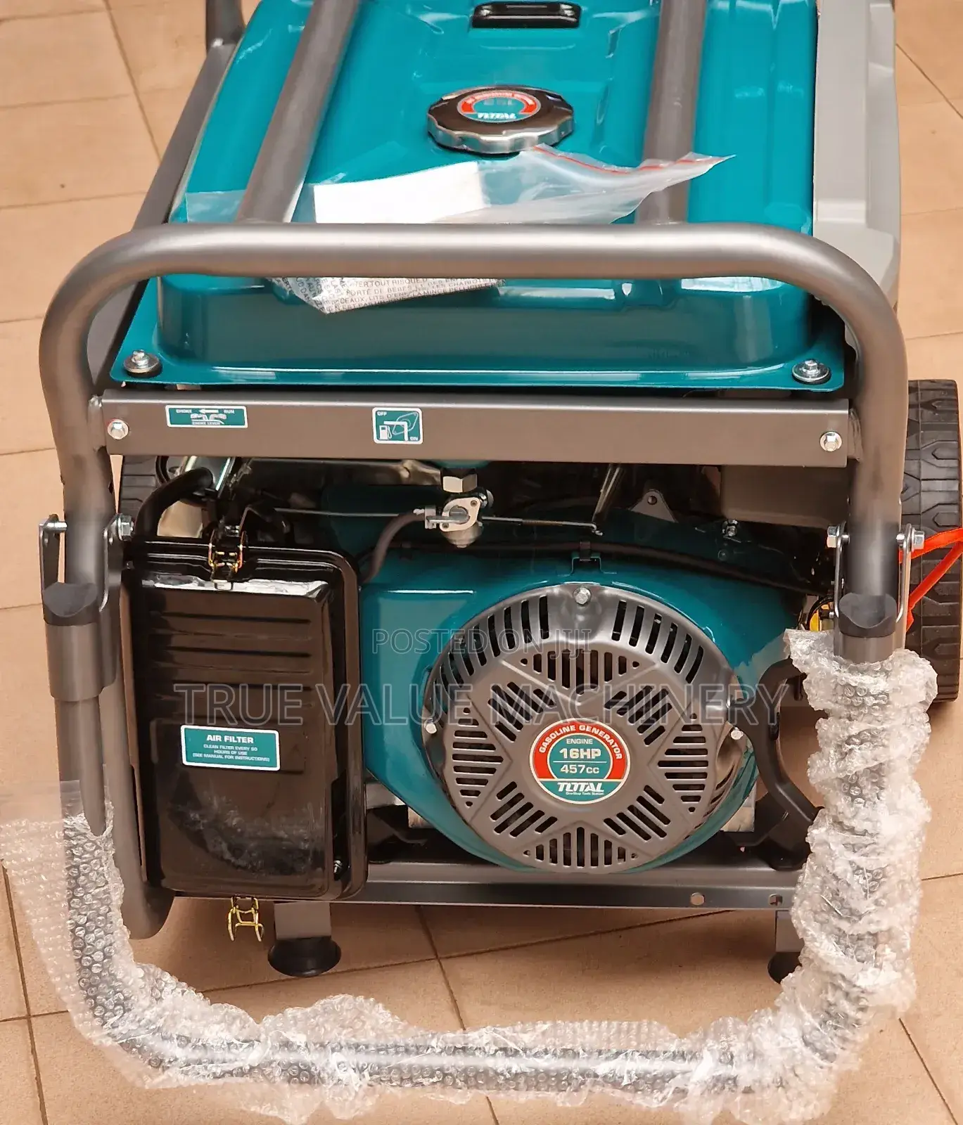 Generator 9kva Total Brand Key Start