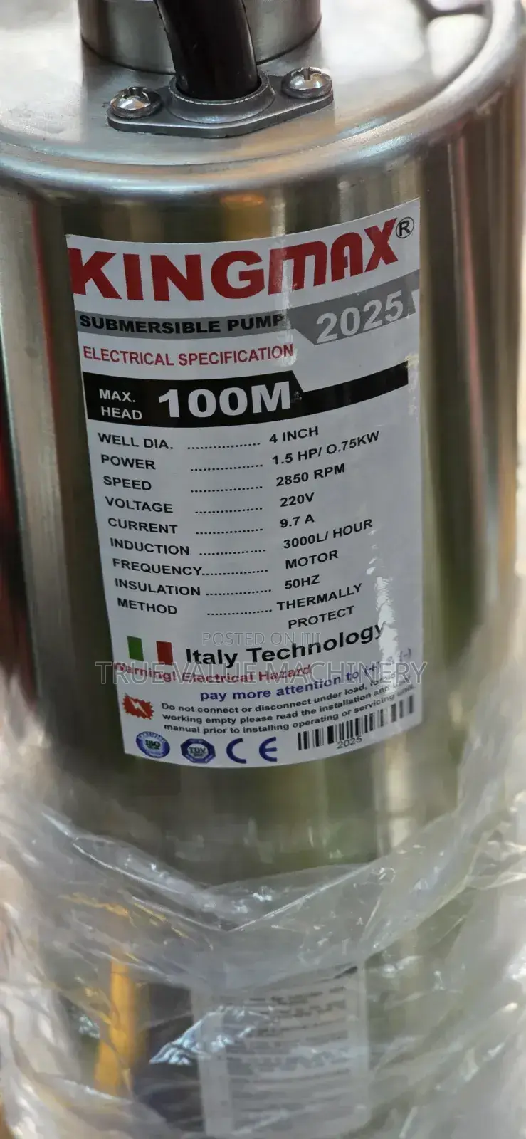 100m Submersible Water Pump.