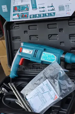 Hammer Drill Total With All Its Bits