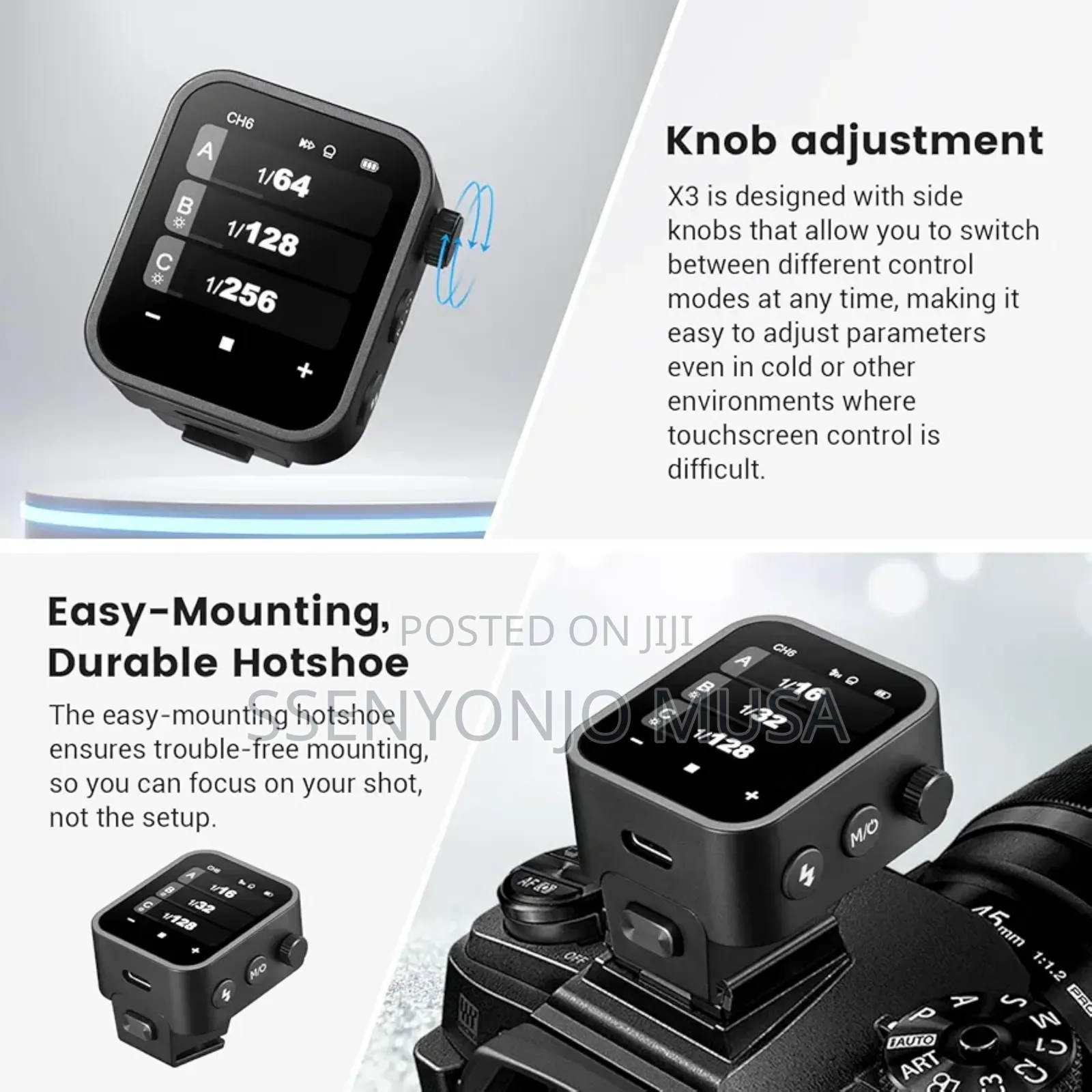 Godox X3f TTL Wireless Flash Trigger for Fuji Cameras