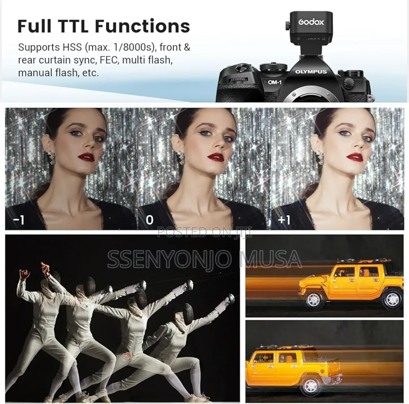 Godox X3f TTL Wireless Flash Trigger for Fuji Cameras