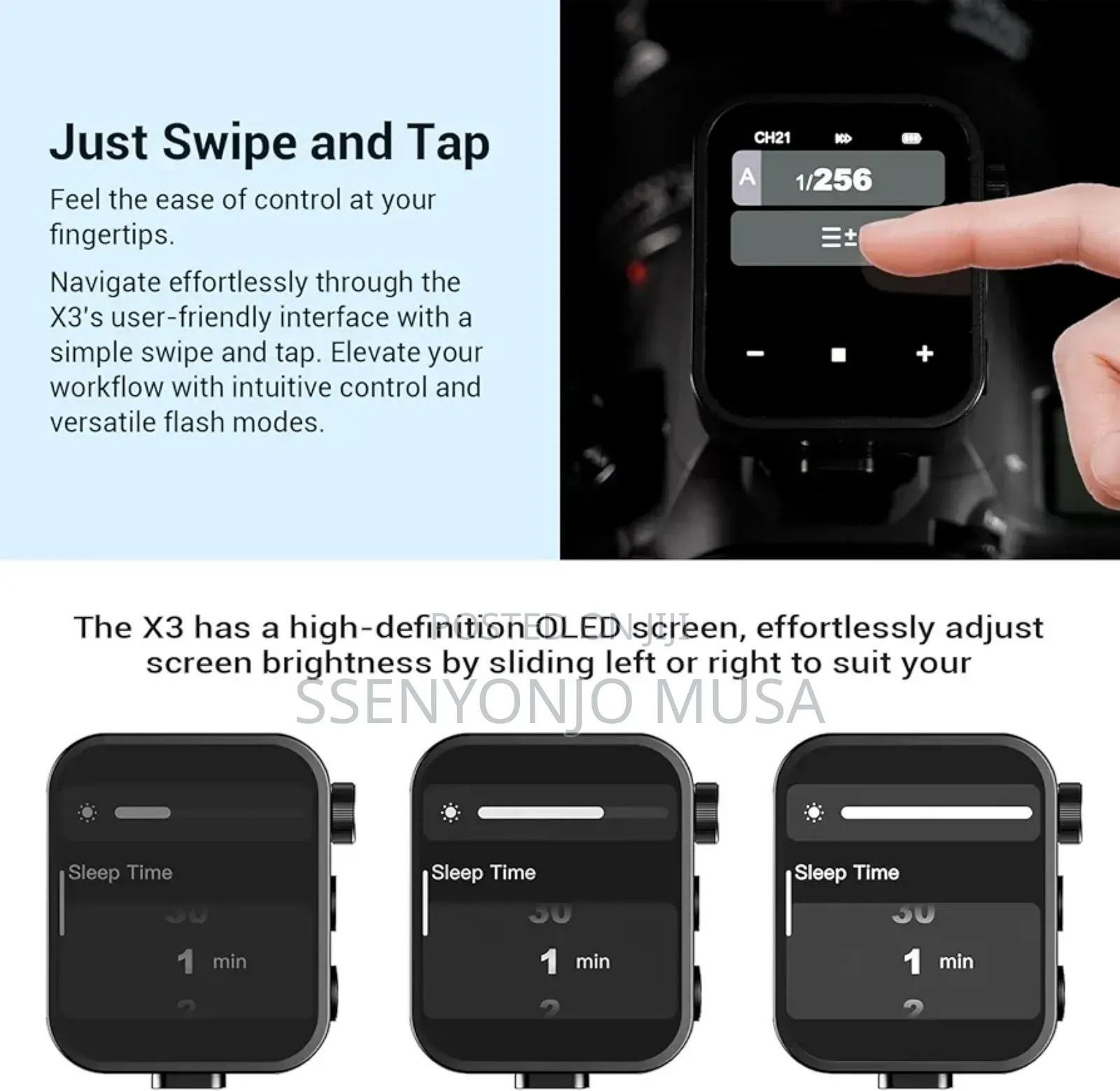 Godox X3f TTL Wireless Flash Trigger for Fuji Cameras
