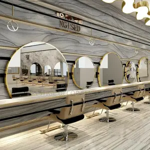 Golden Height Saloon Mirrors