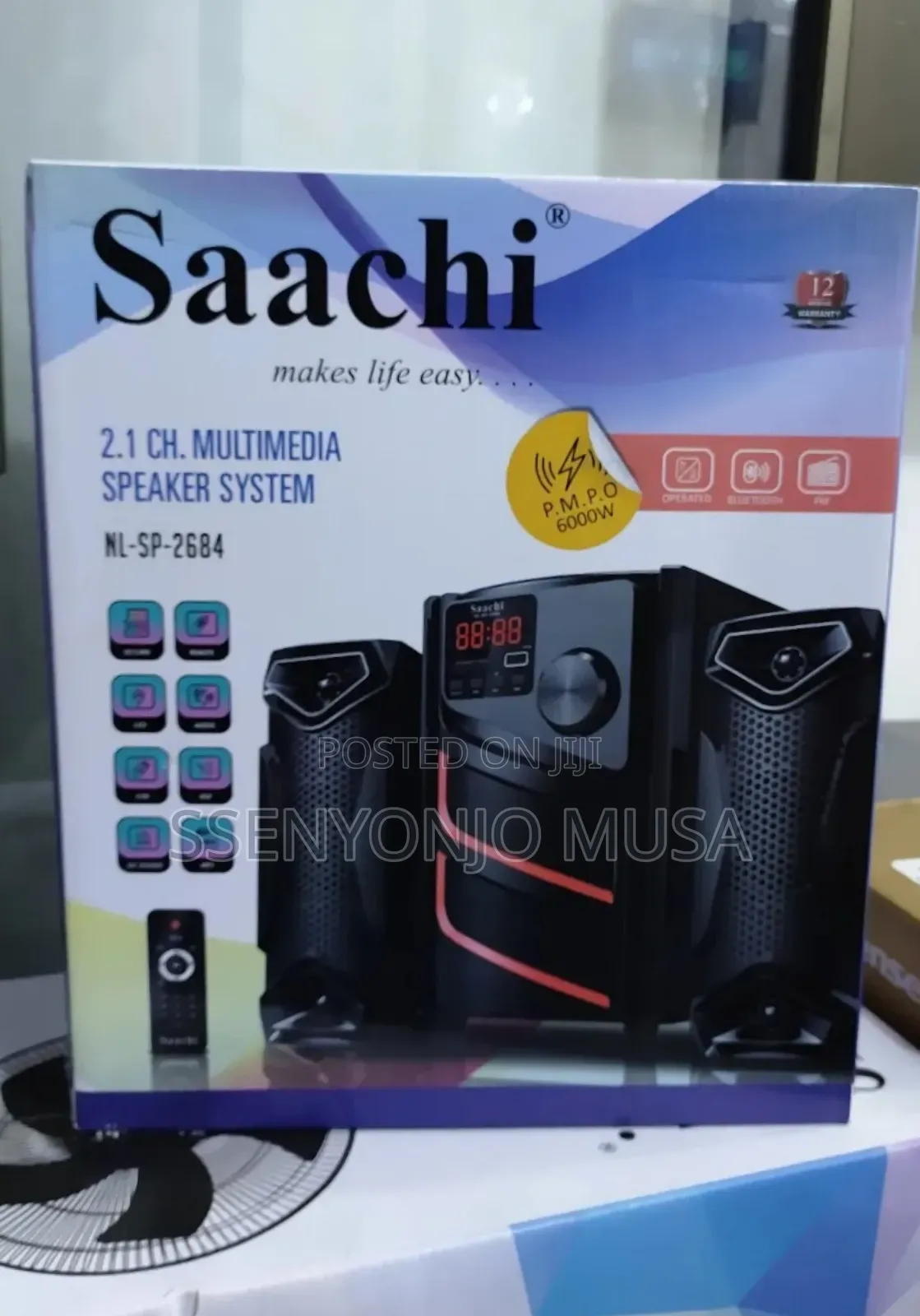 Saachi 2.1 Channel Multimedia Speaker System Nl-Sp-2684