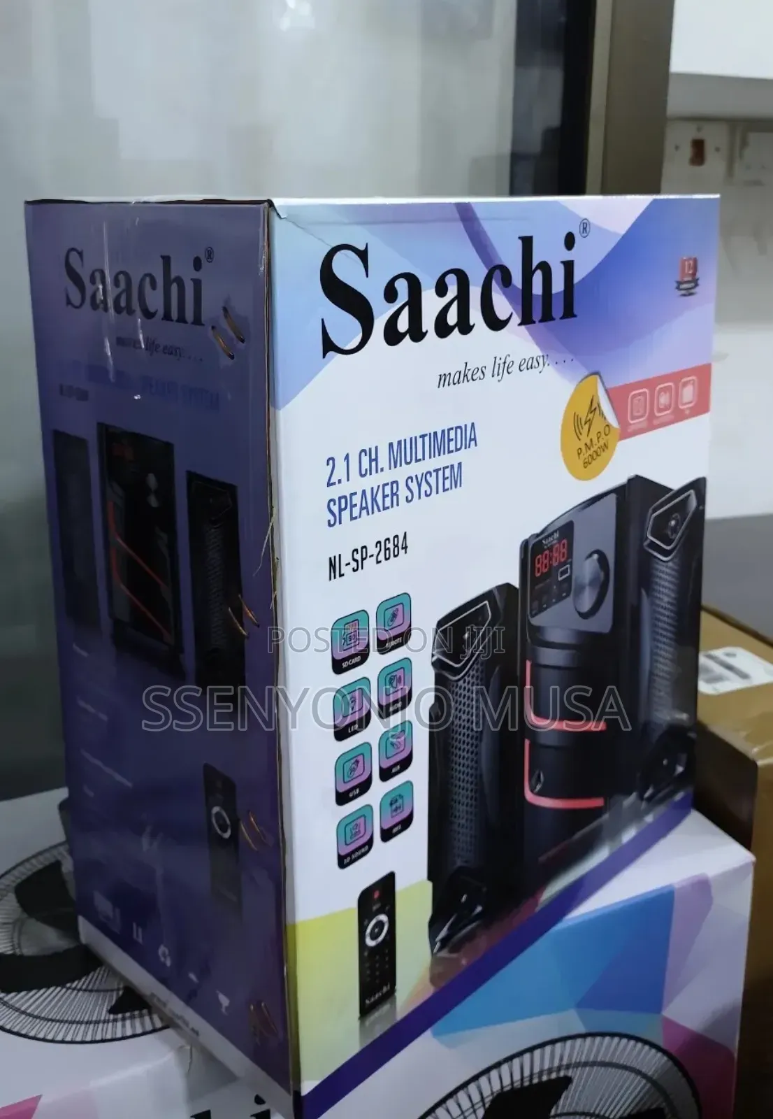 Saachi 2.1 Channel Multimedia Speaker System Nl-Sp-2684