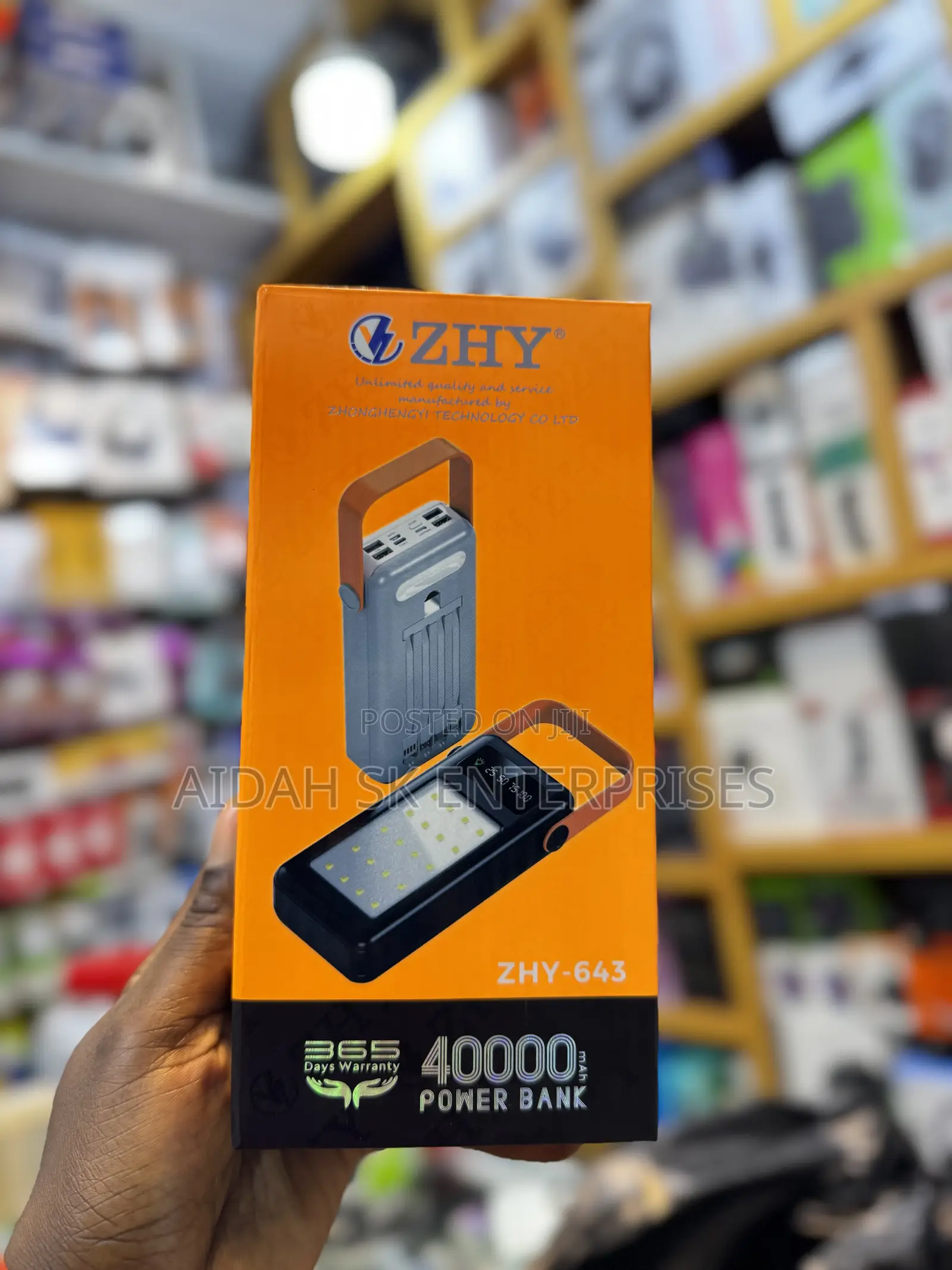 Zhy 40,000mah Power Bank