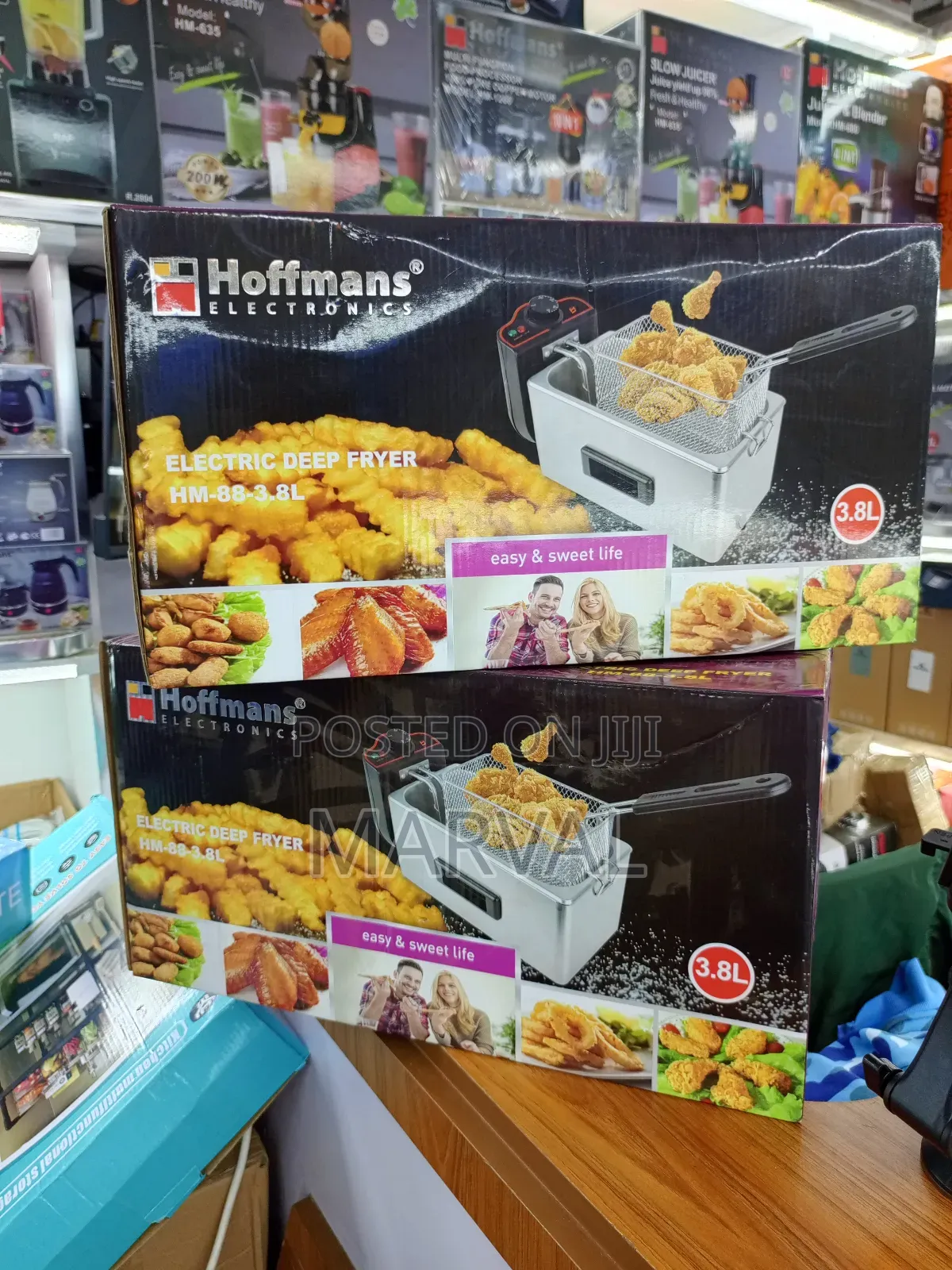 Hoffman 3.8l Electric Portable Deep Fryer