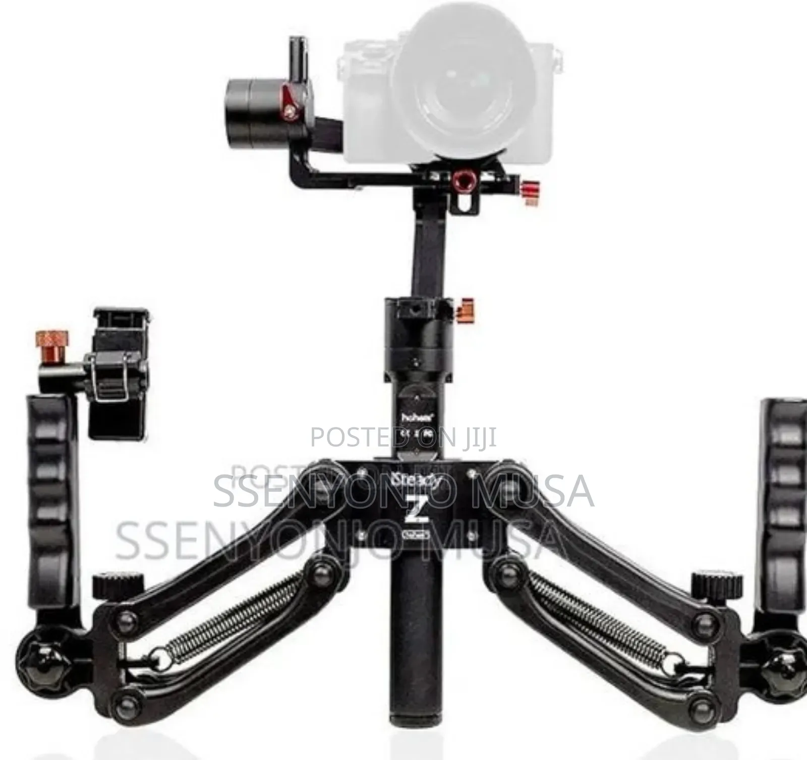Hohem 3-Axis Gimbal Stabilizer With Dual Grip Wireless