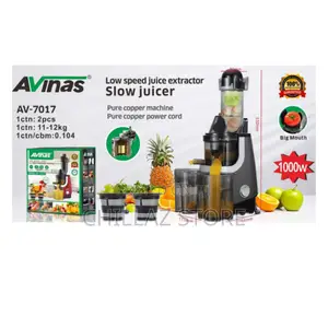 1 L 1000w Avinas Electric Slow Juicer.