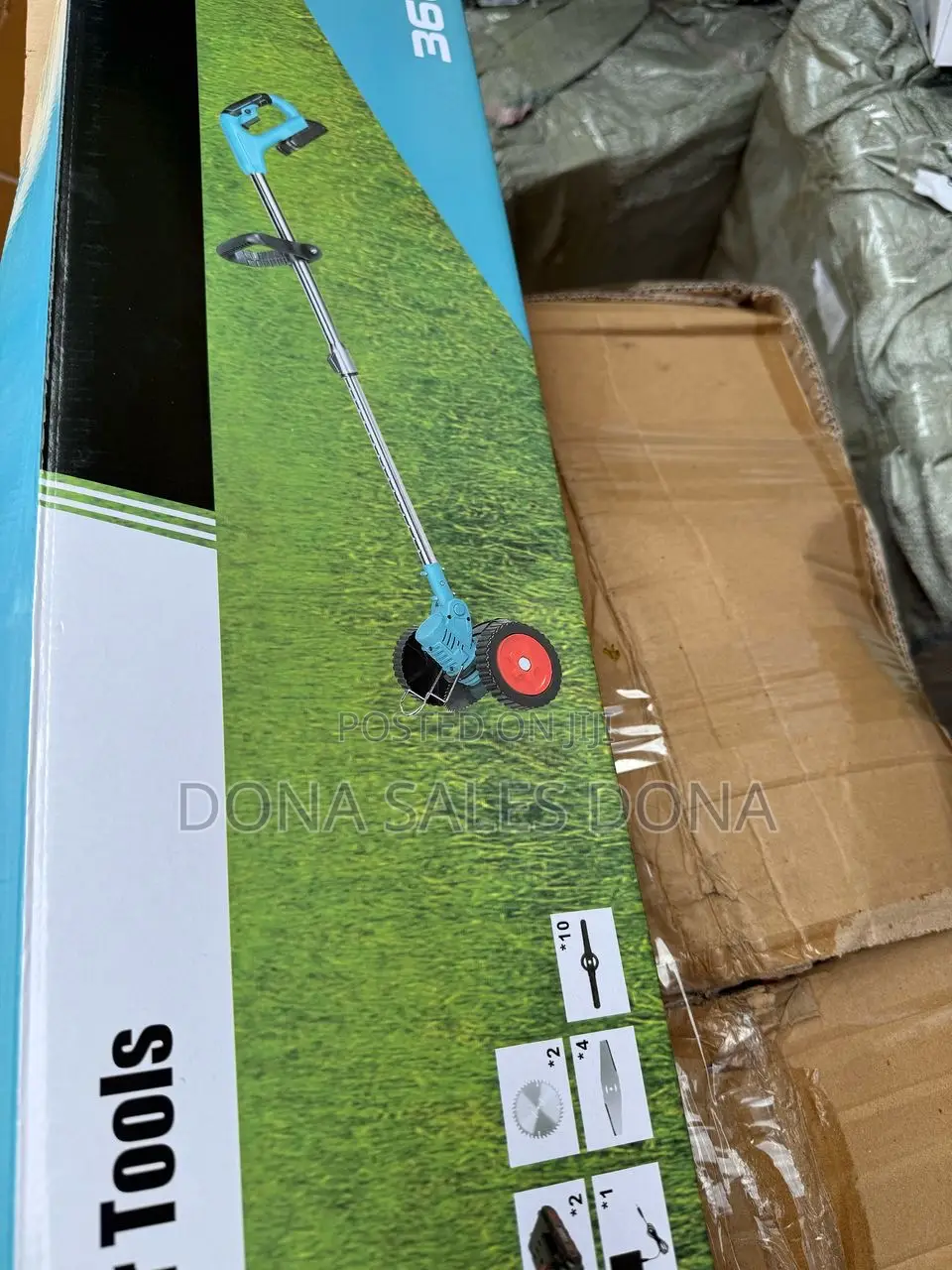 Rechargeable Corded Electric Lawn Mower