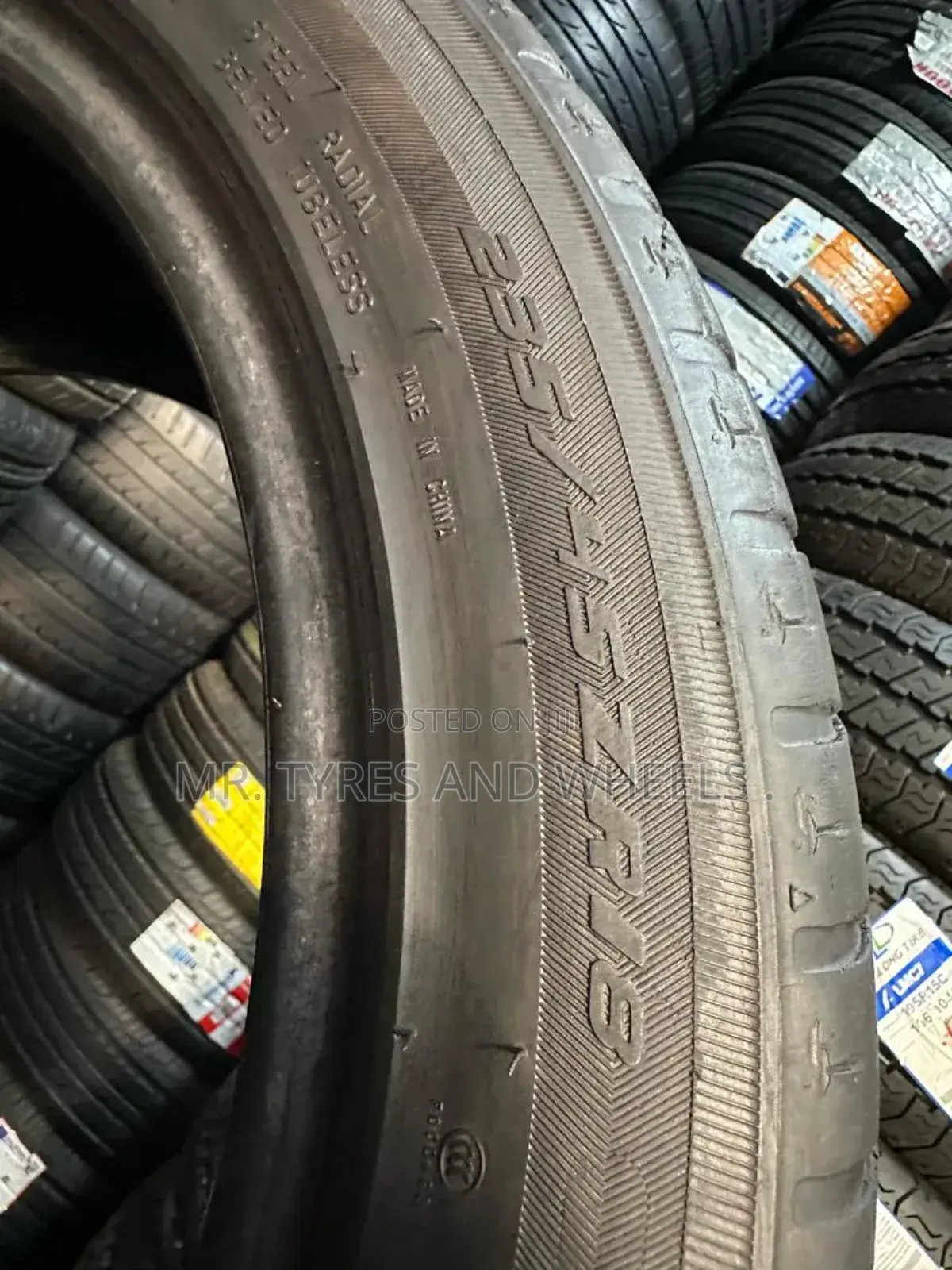 235 45r18 in Zextour Type but Used but Has Its Warranty 5mts