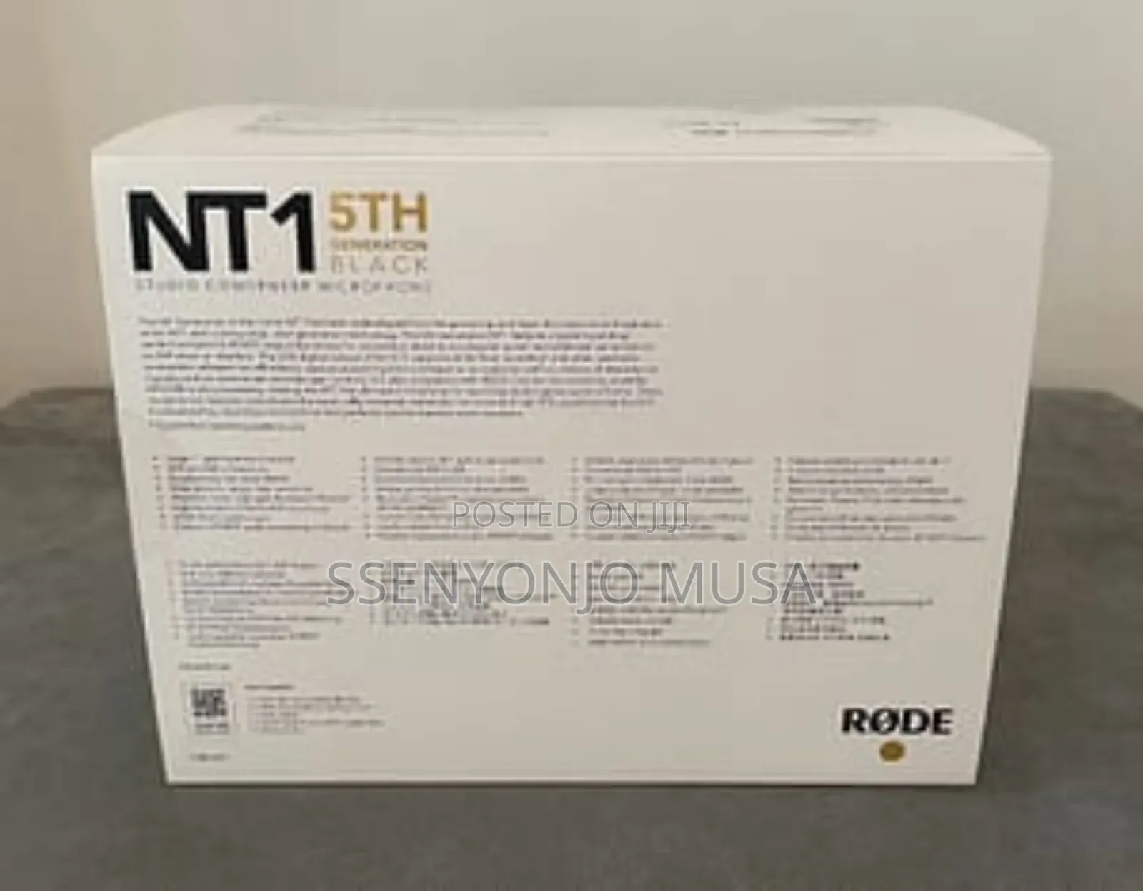 Rode Nt1 Signature Series Condenser Microphone