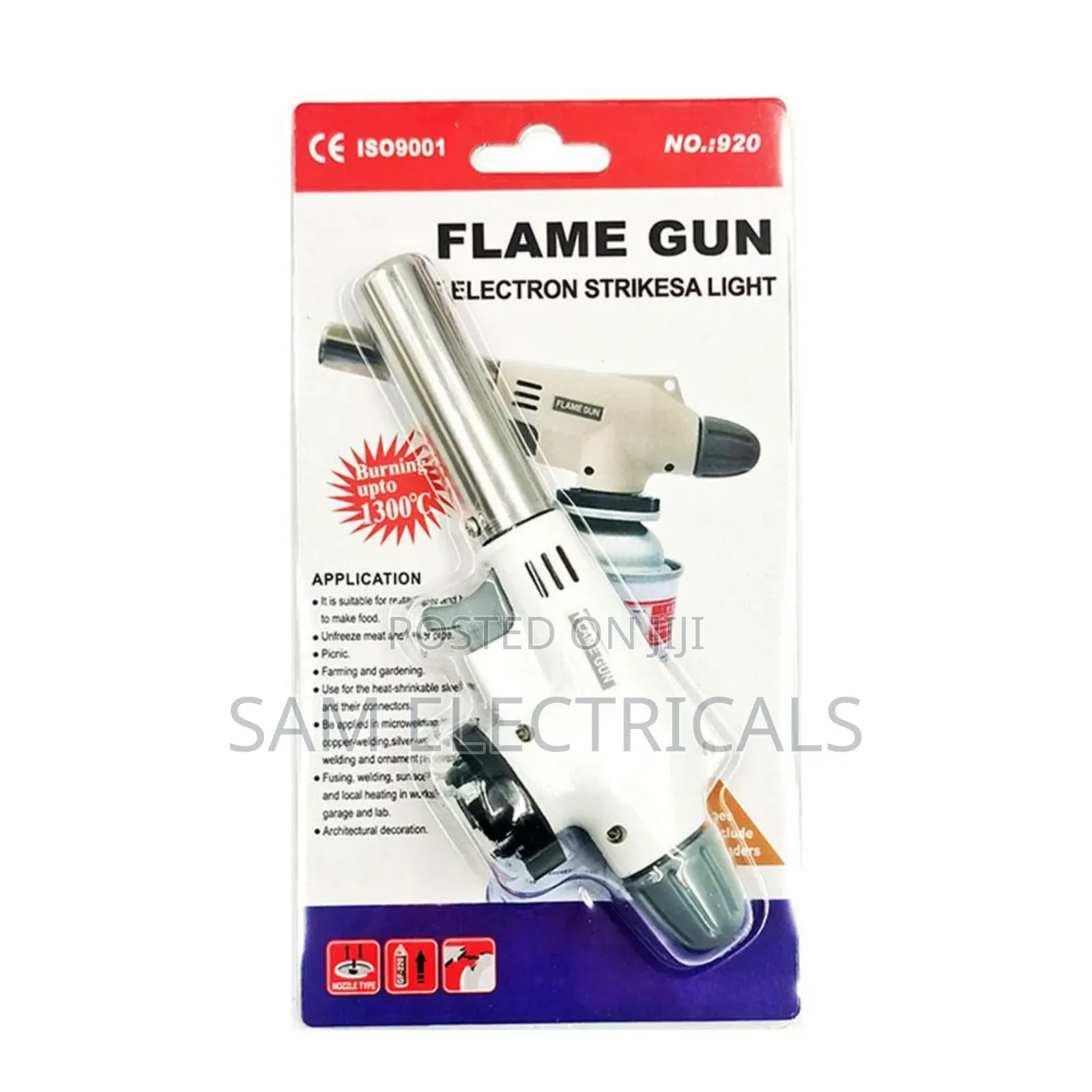 Gas Portable Flame Gun