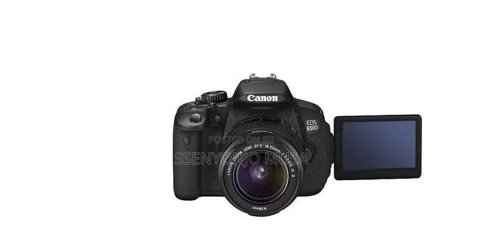 Canon Eos 650d Digital SLR Camera With 18-55mm Lens Kit