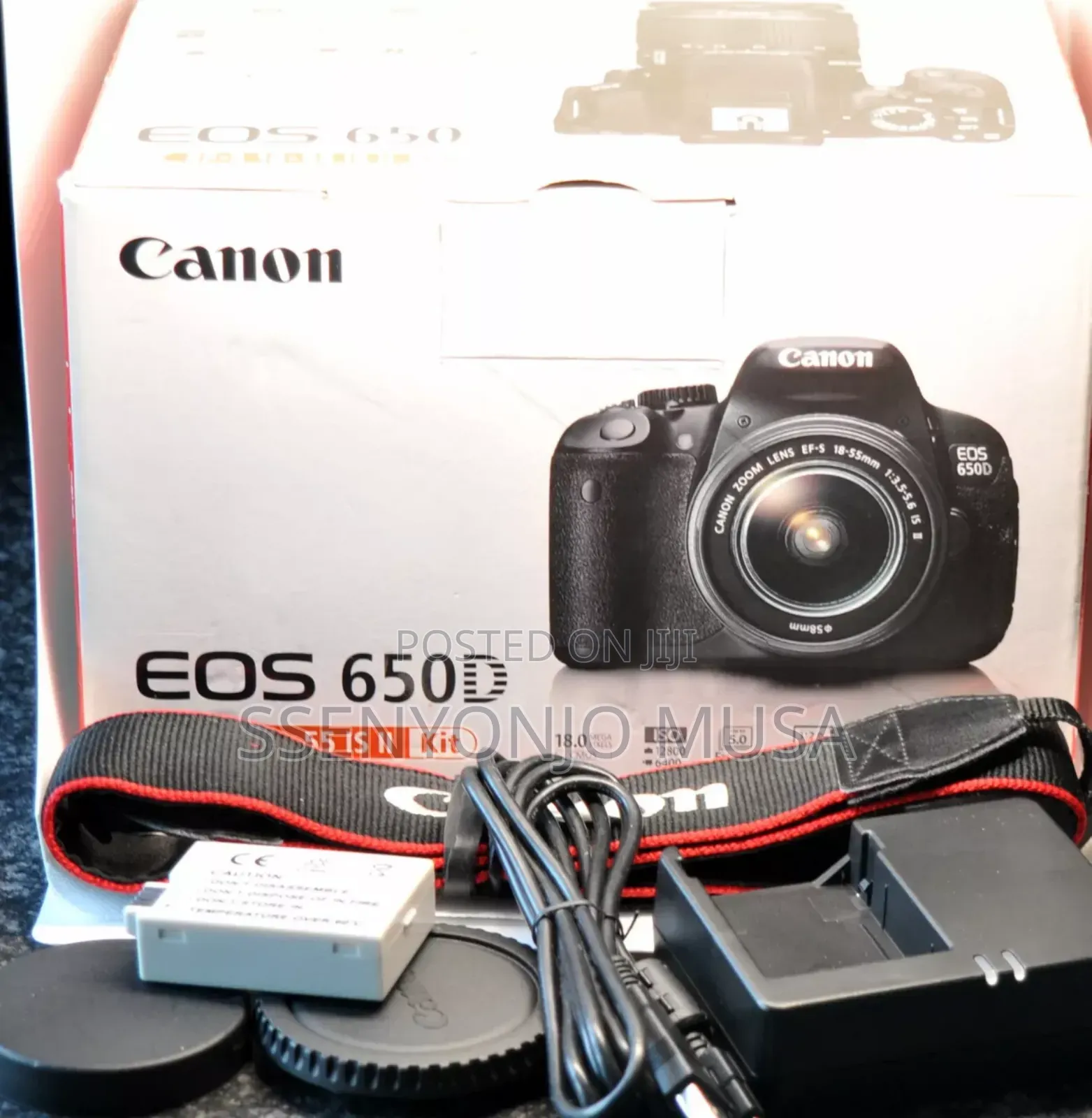 Canon Eos 650d Digital SLR Camera With 18-55mm Lens Kit