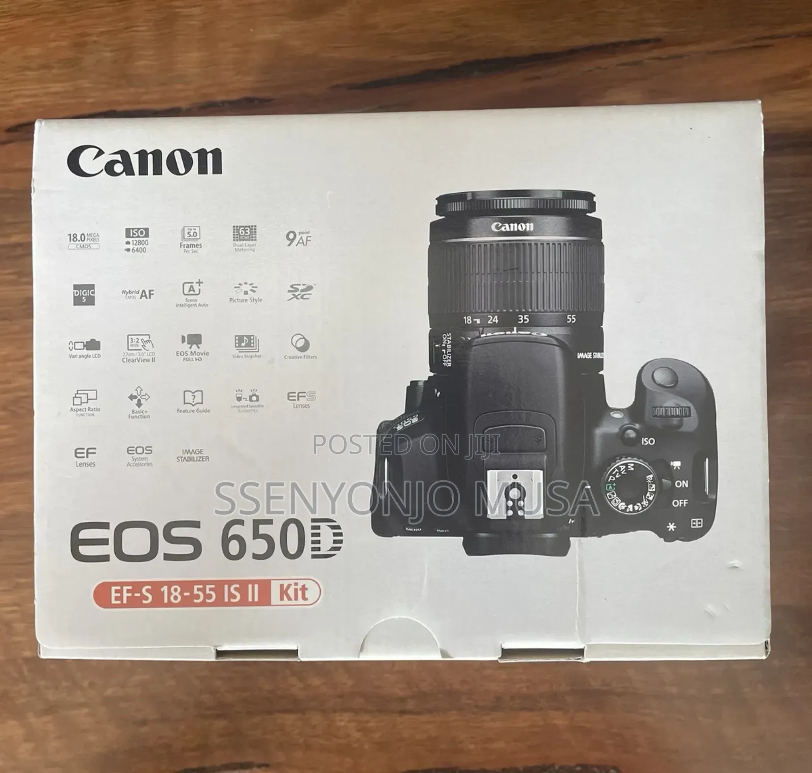 Canon Eos 650d Digital SLR Camera With 18-55mm Lens Kit