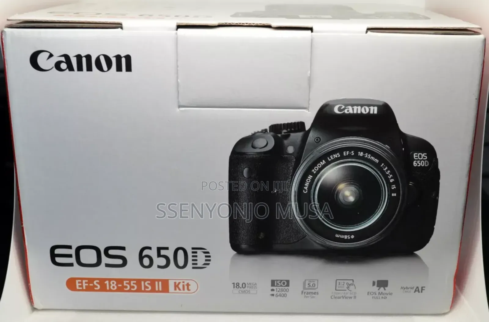 Canon Eos 650d Digital SLR Camera With 18-55mm Lens Kit