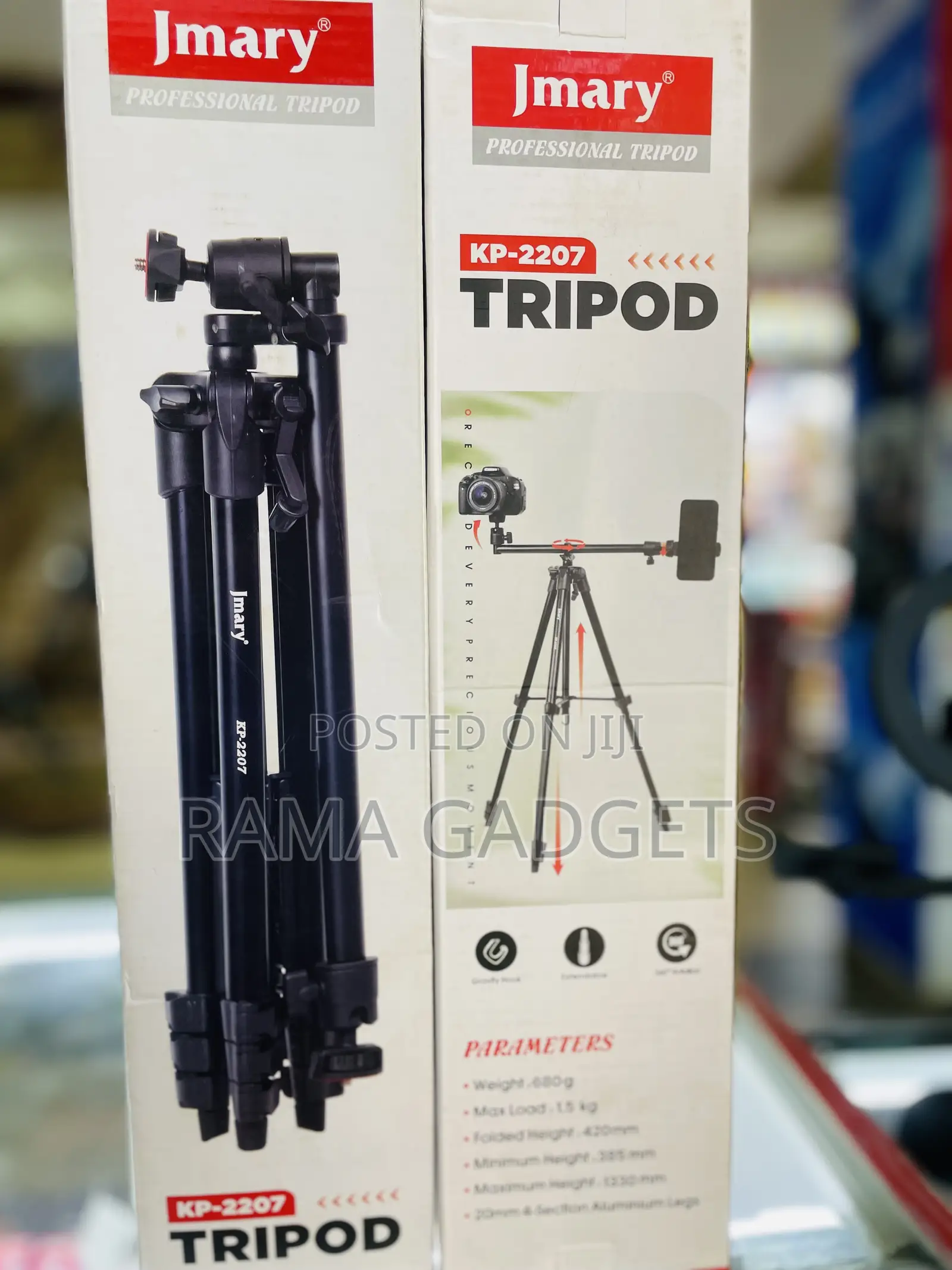 Jmary Kp-2207 |Tripod Stand With 360° Adjustable