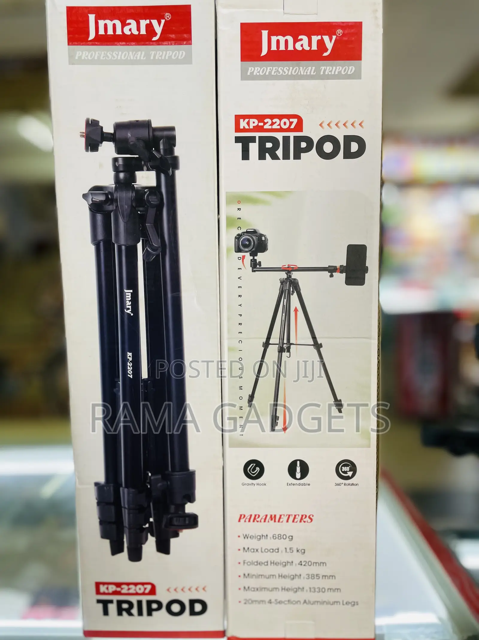 Jmary Kp-2207 |Tripod Stand With 360° Adjustable