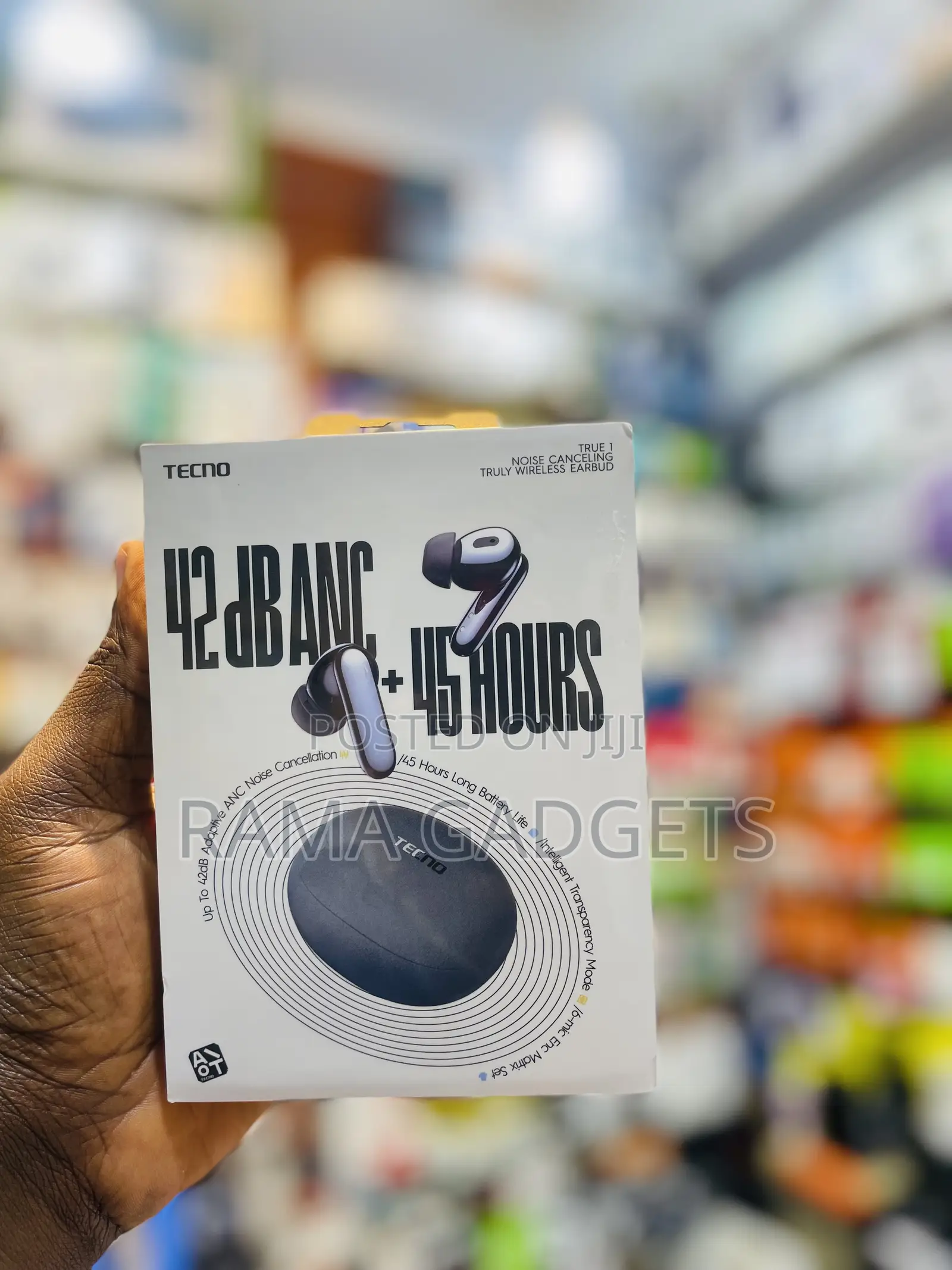 Tecno True 1 Noise Cancelling TWS Earphones