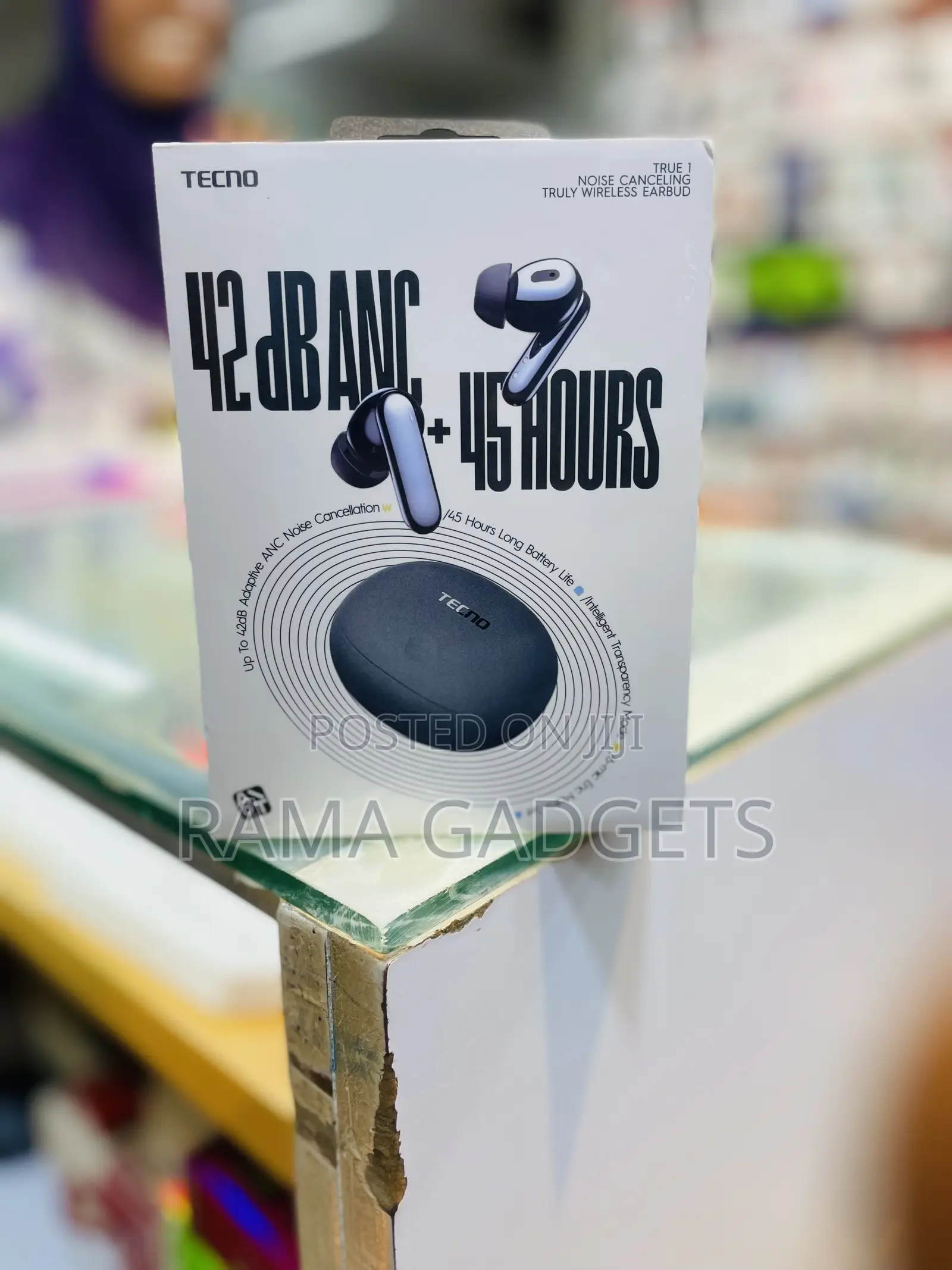 Tecno True 1 Noise Cancelling TWS Earphones