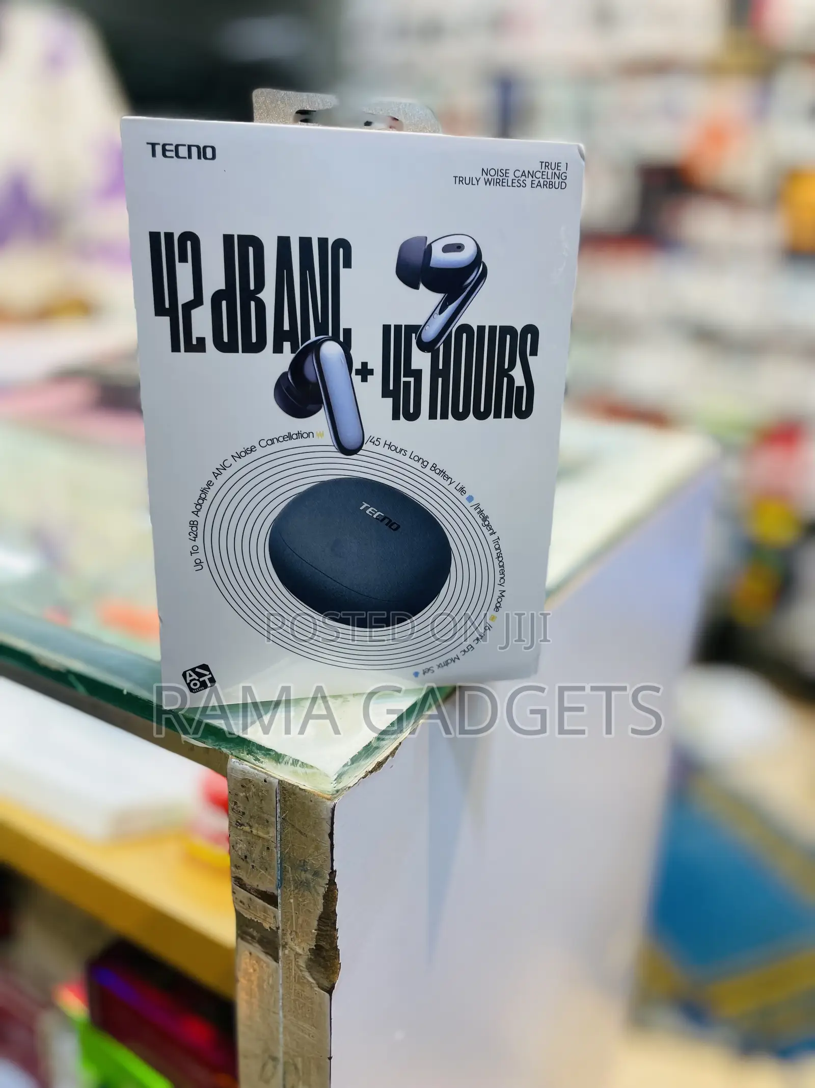 Tecno True 1 Noise Cancelling TWS Earphones
