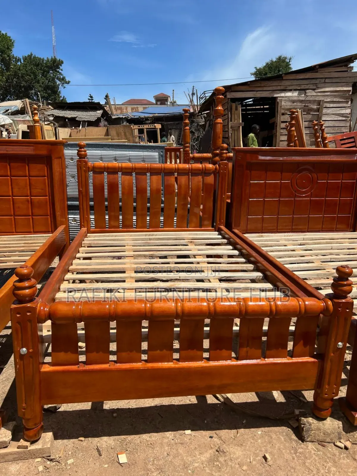 Wooden Bed / Poland/ Germany Bed 4by6