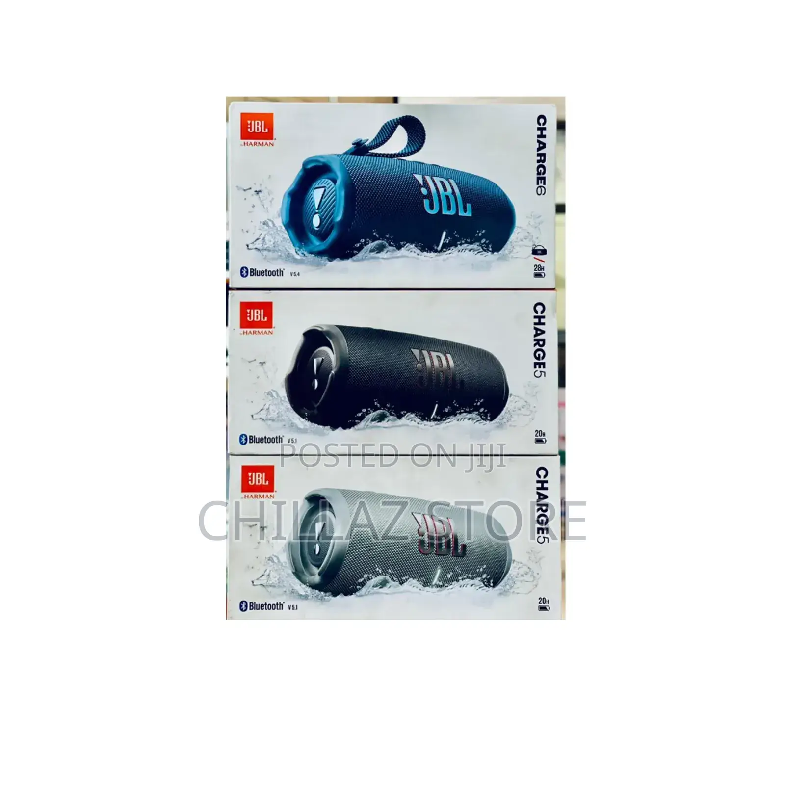 JBL Wireless Charge 5 Bass Speaker.