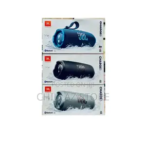 Photo - JBL Wireless Charge 5 Bass Speaker.