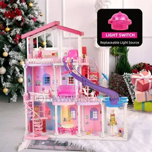 Large Kids Barbie Dream House Play Toy
