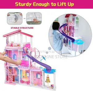 Large Kids Barbie Dream House Play Toy