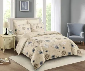 4pc High Quality Duvet 6*6 
2pillowcases 
1bedsheet 
1duvet