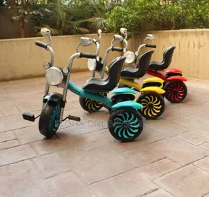 Luxurious Outdoor Kids' Tricycles Three-Wheeled