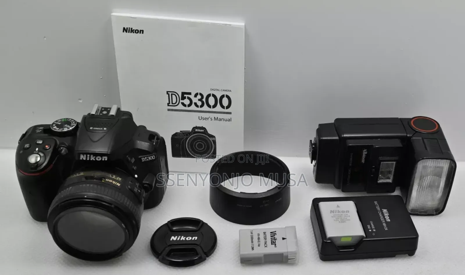 Nikon D5300 24.2mp Cmos Digital SLR Camera With 18-55mm Lens