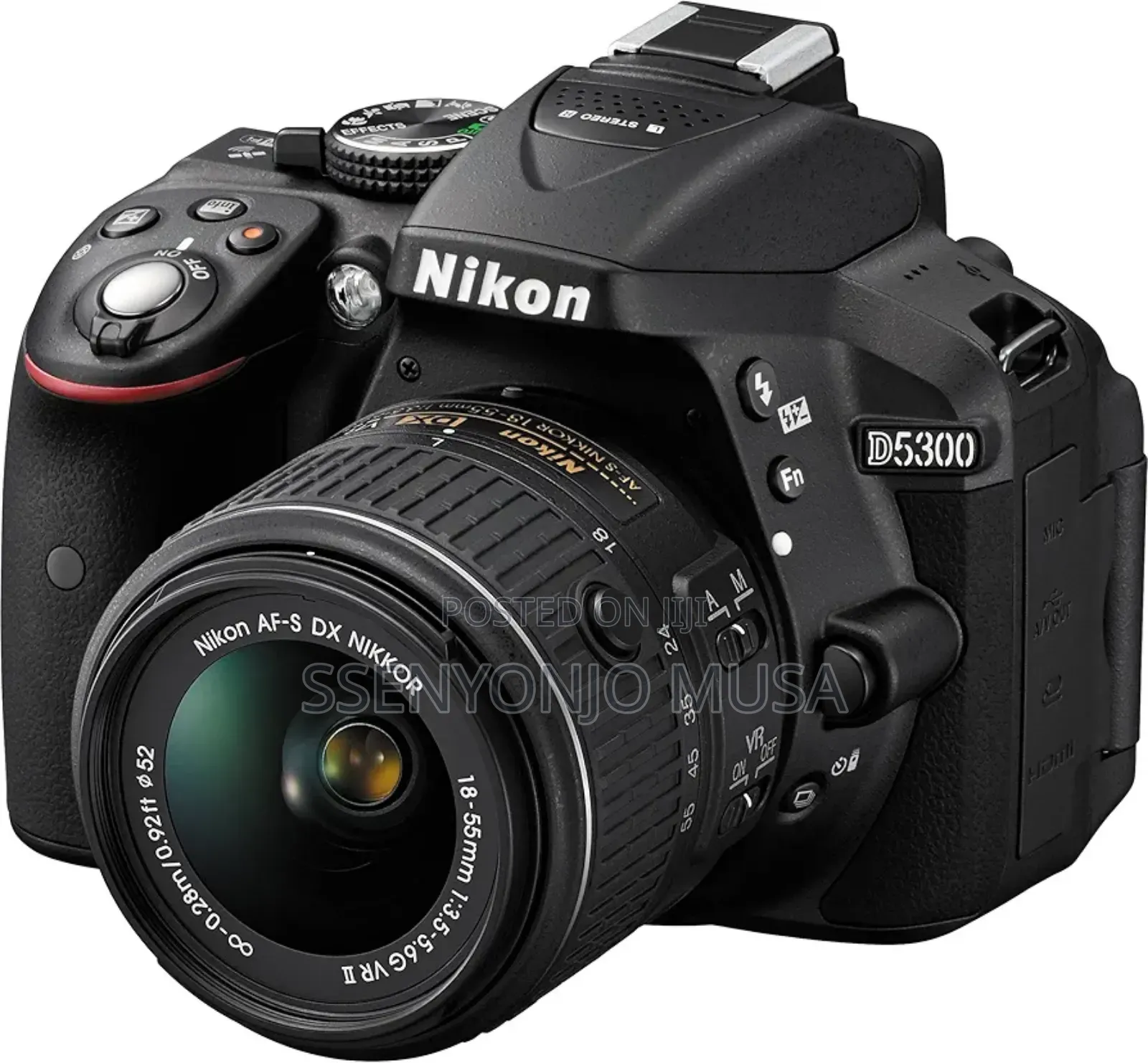 Nikon D5300 24.2mp Cmos Digital SLR Camera With 18-55mm Lens