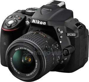 Nikon D5300 24.2mp Cmos Digital SLR Camera With 18-55mm Lens